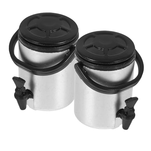 Milisten 2 Stück Teiliges Milchtee Shop mit Eimer Modellen Realistische Dekoration für DIY Miniaturhäuser und Sammler Milisten 2 Stück Teiliges Milchtee Shop mit Eimer Modellen Realistische Dekoration für DIY Miniaturhäuser und Sammler von Milisten