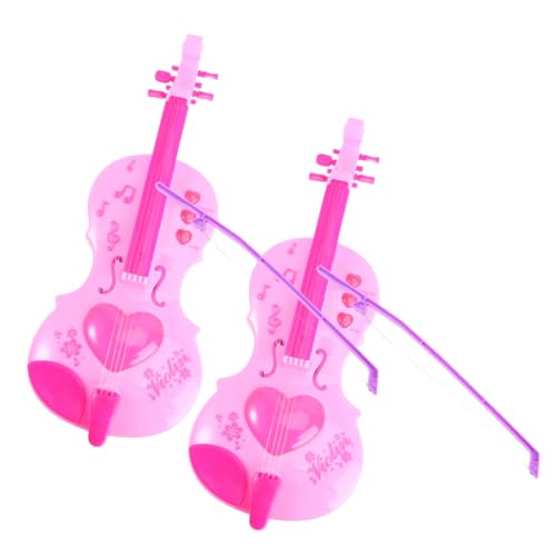 Milisten 2 Stück Teiliges Mini Plastikspielzeug Violine für Pädagogisches Musikinstrument Farbenfrohes Anfänger zur Musikförderung und Kreativitätsentwicklung Geeignet für Zufällige Farbe Milisten 2 Stück Teiliges Mini Plastikspielzeug Violine für Pädagogisches Musikinstrument Farbenfrohes Anfänger zur Musikförderung und Kreativitätsentwicklung Geeignet für Zufällige Farbe von Milisten