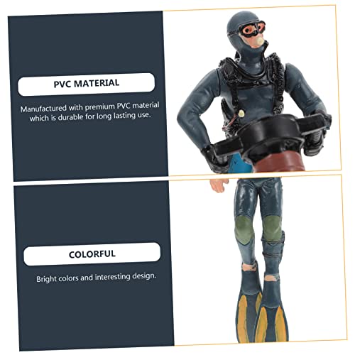 Milisten 2 Stück Teiliges PVC Taucherfigur Realistische Unterwasser Explorer Deko Robuste Action Figuren für Schreibtisch Lehrreiche Tauchmodelle Sicher und Langlebig als und Lernhilfe Milisten 2 Stück Teiliges PVC Taucherfigur Realistische Unterwasser Explorer Deko Robuste Action Figuren für Schreibtisch Lehrreiche Tauchmodelle Sicher und Langlebig als und Lernhilfe von Milisten