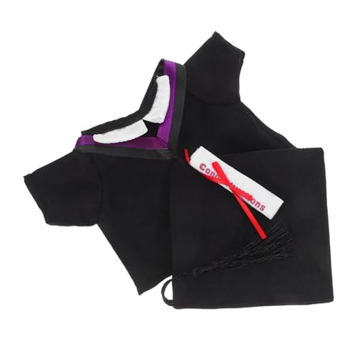 Milisten 2 Stück Teiliges Puppen Outfit Set mit Abschlussgown und Doktorhut für Puppen Puppenkleidung für Feiern von Schulabschlüssen und Besonderen Anlässen Milisten 2 Stück Teiliges Puppen Outfit Set mit Abschlussgown und Doktorhut für Puppen Puppenkleidung für Feiern von Schulabschlüssen und Besonderen Anlässen von Milisten