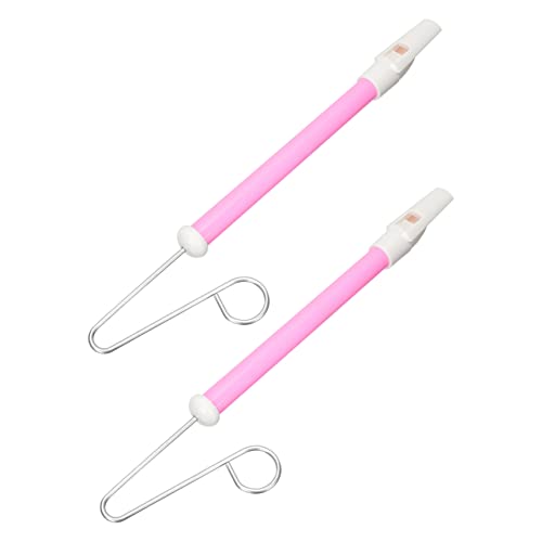 Milisten 2 Stück Teiliges Push Pull Flöten Lustiges Blasinstrument für Glatte Kanten Pädagogisches Musikspielzeug für Musikalische Früherziehung und Bühnenauftritte von Milisten