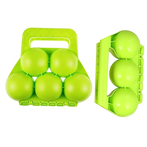 Milisten 2 Stück Teiliges Schnee für Winter Maker Clips für Schneeballschlacht Leicht und Tragbar für Outdoor Fun Zufällige Farben Zufällige Farbe von Milisten