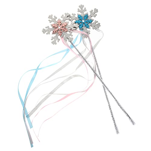 Milisten 2 Stück Teiliges Schneeflocken Zauberstab aus Robustem Sichere Handliche Elfenstäbe EIS Silber und Rosa für Winter und Schneeflocken Themenkostüme Weihnachts und Kostümpartys Milisten 2 Stück Teiliges Schneeflocken Zauberstab aus Robustem Sichere Handliche Elfenstäbe EIS Silber und Rosa für Winter und Schneeflocken Themenkostüme Weihnachts und Kostümpartys von Milisten