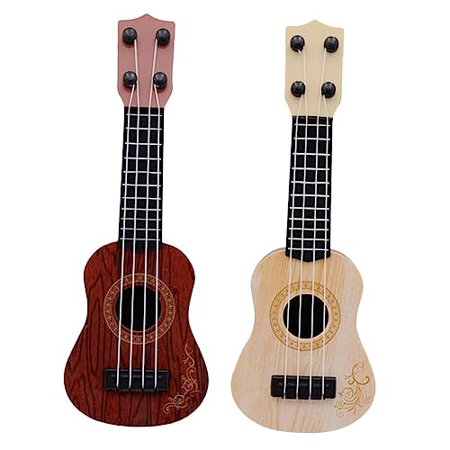 Milisten 2 Stück Teiliges Ukulele Spielzeugset für Realistisches Mini Gitarrenmodell aus Sicherem Kindgerechtes Musikinstrument Fördert Musikalische Früherziehung Geeignet für Kleinkinder Milisten 2 Stück Teiliges Ukulele Spielzeugset für Realistisches Mini Gitarrenmodell aus Sicherem Kindgerechtes Musikinstrument Fördert Musikalische Früherziehung Geeignet für Kleinkinder von Milisten