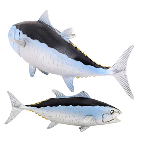 Milisten 2 Stück Thunfischmodellspielzeug Simulierter Fisch Kleines Fischspielzeug Lebensechte Fischstatue Kleine Fischfiguren Fisch-Statue Miniatur-fischstatue PVC Milisten 2 Stück Thunfischmodellspielzeug Simulierter Fisch Kleines Fischspielzeug Lebensechte Fischstatue Kleine Fischfiguren Fisch-Statue Miniatur-fischstatue PVC von Milisten