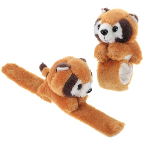 Milisten 2 Stück Tierisches Slap Armband Plüsch Waschbär Armband für Kindergeburtstagsfeiern Tier Mitgebsel Kuscheltier für Gute Laune Milisten 2 Stück Tierisches Slap Armband Plüsch Waschbär Armband für Kindergeburtstagsfeiern Tier Mitgebsel Kuscheltier für Gute Laune von Milisten