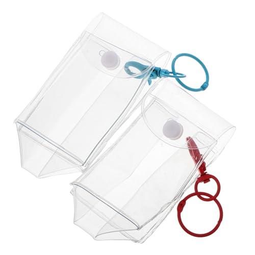 Milisten 2 Stück Transparente Babytasche PVC Doll Bag Puppen Tragetasche transparenter Rucksack Transparentes Aufbewahrungsetui Figurenbeutel Transparente Figuren-Präsentationstasche Metall Milisten 2 Stück Transparente Babytasche PVC Doll Bag Puppen Tragetasche transparenter Rucksack Transparentes Aufbewahrungsetui Figurenbeutel Transparente Figuren-Präsentationstasche Metall von Milisten