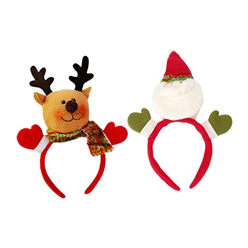 Milisten 2 Stück Weihnachts Haarreifen mit Niedlichen Figuren Santa Schneemann Rentier Festtags Haaraccessoires für Partys Geburtstagsfeiern und Cosplay Milisten 2 Stück Weihnachts Haarreifen mit Niedlichen Figuren Santa Schneemann Rentier Festtags Haaraccessoires für Partys Geburtstagsfeiern und Cosplay von Milisten