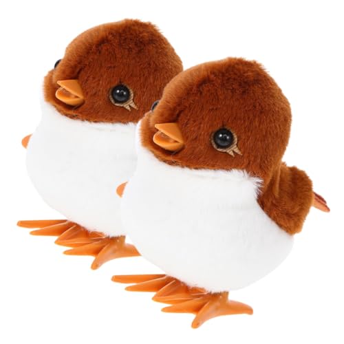 Milisten 2 Stück Wind Up Tier Kleine Springende Sperlinge Aus Robustem Material Hand Auge Koordination Fördern Für Geburtstag Ostern Weihnachten Milisten 2 Stück Wind Up Tier Kleine Springende Sperlinge Aus Robustem Material Hand Auge Koordination Fördern Für Geburtstag Ostern Weihnachten von Milisten