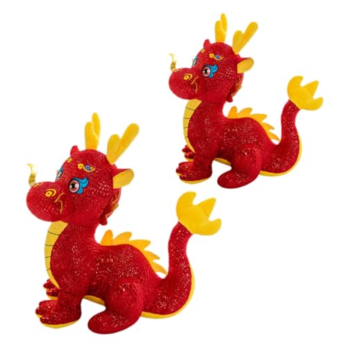 Milisten 2 Stück Zodiac Dragon Puppe Puppenaugen Spielzeuge Stofftier Kuscheltier Chinesischer Drache Chinesisches Kinderspielzeug Drachenspielzeug Für Plüsch Milisten 2 Stück Zodiac Dragon Puppe Puppenaugen Spielzeuge Stofftier Kuscheltier Chinesischer Drache Chinesisches Kinderspielzeug Drachenspielzeug Für Plüsch von Milisten