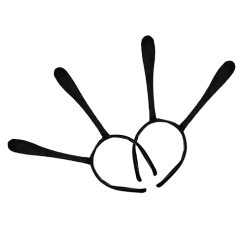 Milisten 2 Stück antenne stirnband erwachsene Bienen Kind thematisiert Bands Tier-Tentakel-Haarband für Biene Haarband Cosplay-Haarreifen Entzückende Haarreifen Stoff Black von Milisten