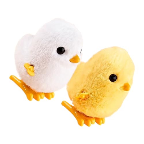 Milisten 2 Stück aufziehbares Plüschtier Gastgeschenke für Desktop-Ornament Flanell Milisten 2 Stück aufziehbares Plüschtier Gastgeschenke für Desktop-Ornament Flanell von Milisten