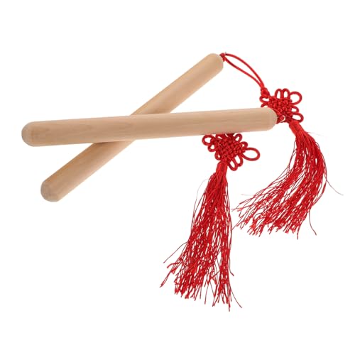 Milisten 2 Stücke Chinesischen Knoten Quaste Musical Kleinkinder Instrumente Sticks Percussion Musik Klassenzimmer Liefert Beige Polyester Milisten 2 Stücke Chinesischen Knoten Quaste Musical Kleinkinder Instrumente Sticks Percussion Musik Klassenzimmer Liefert Beige Polyester von Milisten