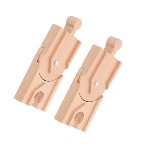 Milisten 2 Stücke Holz Zug Zubehör Track Kleinkind Holz Khaki Milisten 2 Stücke Holz Zug Zubehör Track Kleinkind Holz Khaki von Milisten