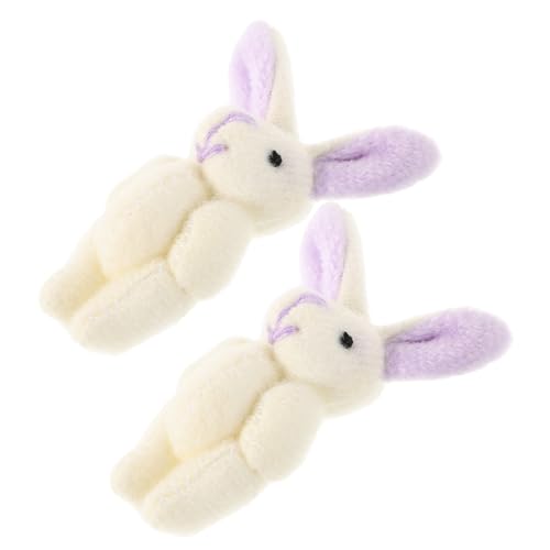 Milisten 2 Stücke Joint Kaninchen Kleine Plüsch Puppe Gefüllte Kaninchen Kurze Plüsch Lavendel Milisten 2 Stücke Joint Kaninchen Kleine Plüsch Puppe Gefüllte Kaninchen Kurze Plüsch Lavendel von Milisten