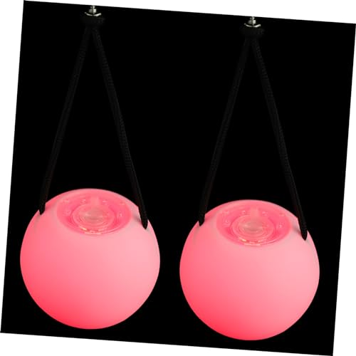 Milisten 2 Stücke Leucht Springenden Ball Jonglierbälle Fließende Ball Glow Dark Licht Up Ball Glowing Ball PVC Milisten 2 Stücke Leucht Springenden Ball Jonglierbälle Fließende Ball Glow Dark Licht Up Ball Glowing Ball PVC von Milisten