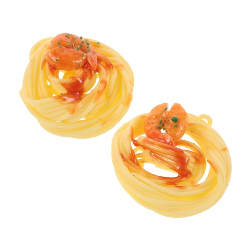 Milisten 2 Stücke Pasta Modell Spaghetti Gefälschte Lebensmittel Szene Layout Requisiten Pretend Lebensmittel Modelle Kunststoff Milisten 2 Stücke Pasta Modell Spaghetti Gefälschte Lebensmittel Szene Layout Requisiten Pretend Lebensmittel Modelle Kunststoff von Milisten