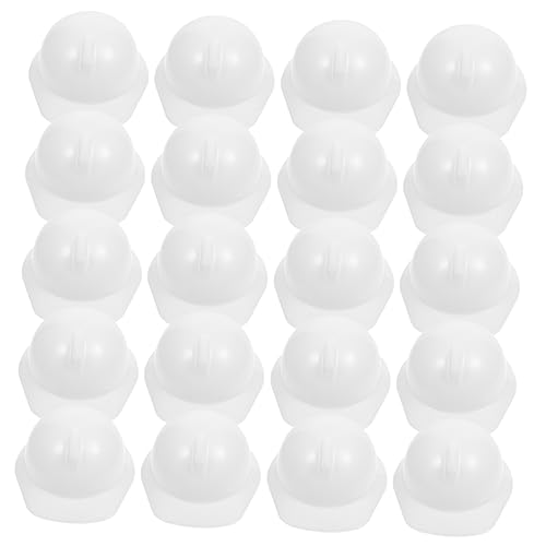 Milisten 20 Stck. Mini Puppen Sicherheitshelm Plastik Bauhelm für Puppen Dekorative und Realistische Mini Hard Hats für Diy Kunsthandwerk und Zubehör Milisten 20 Stck. Mini Puppen Sicherheitshelm Plastik Bauhelm für Puppen Dekorative und Realistische Mini Hard Hats für Diy Kunsthandwerk und Zubehör von Milisten