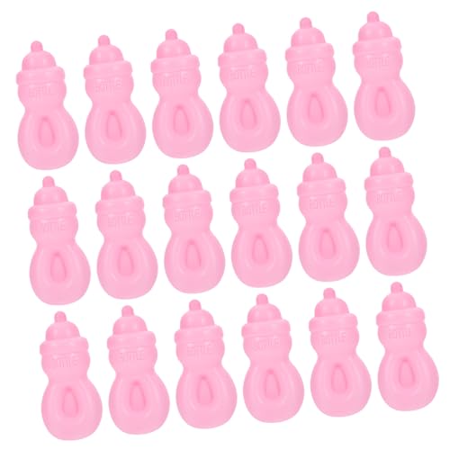 Milisten 20 Stück Babyflasche für kinderspielzeug Kid Toys puppenaugen Gefälligkeiten für die Babyparty Werkzeug zum Füttern von Kindern Plastik Rosa Milisten 20 Stück Babyflasche für kinderspielzeug Kid Toys puppenaugen Gefälligkeiten für die Babyparty Werkzeug zum Füttern von Kindern Plastik Rosa von Milisten