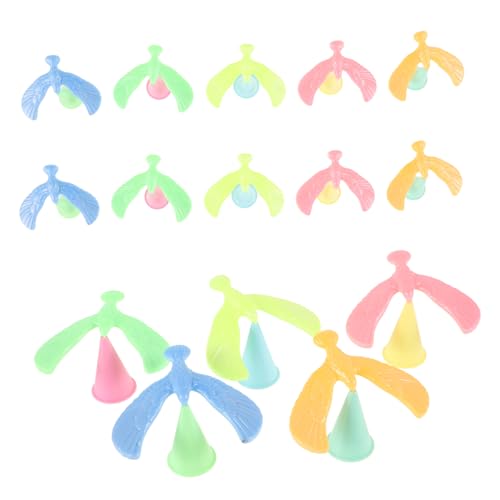 Milisten 20 Stück Balance Vogel Adler Balance Vogel Finger Kleiner Balance Vogel Balancing Birds Finger Balance Vogel Kleiner Balancing Vogel Balanced Eagle Kunststoff von Milisten