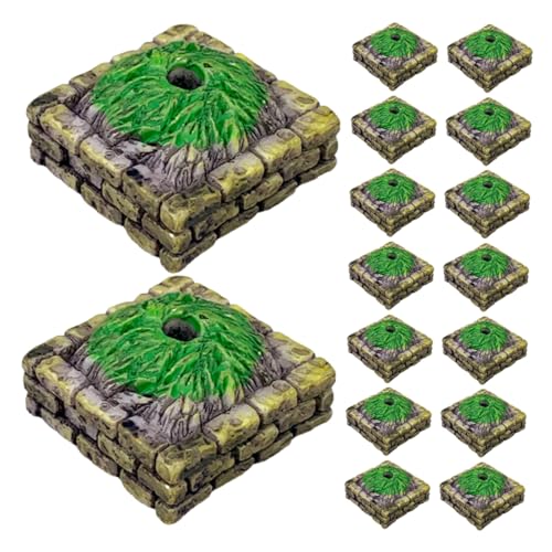 Milisten 20 Stück Baumaltarsockel Tiny Baumbasisdekoration Mini -Baum -grunddekorationen Winziges Baumbasismodell Mini-landschaftsdekor Miniaturbasen Mini -baumzubehör Harz Milisten 20 Stück Baumaltarsockel Tiny Baumbasisdekoration Mini -Baum -grunddekorationen Winziges Baumbasismodell Mini-landschaftsdekor Miniaturbasen Mini -baumzubehör Harz von Milisten