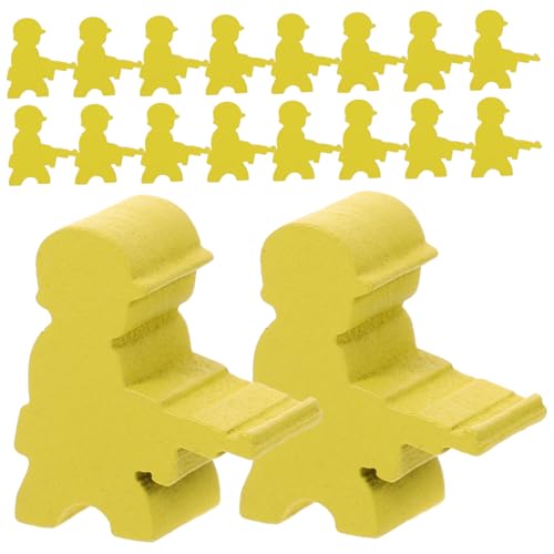 Milisten 20 Stück Brettspiel Schachfiguren Schachbrett Token Für Brettspiele Tischmarker Schachbrett Zubehör Brettspiele Spielfiguren Spielkomponenten Lernspielzeug Gelbes Holz Milisten 20 Stück Brettspiel Schachfiguren Schachbrett Token Für Brettspiele Tischmarker Schachbrett Zubehör Brettspiele Spielfiguren Spielkomponenten Lernspielzeug Gelbes Holz von Milisten