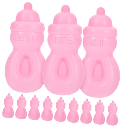 Milisten 20 Stück Flaschenspielzeugzubehör Spielzeuge Babygeschenk Milchflasche Puppenaugen Babypuppenflaschen Puppenzubehör Plastik Rosa Milisten 20 Stück Flaschenspielzeugzubehör Spielzeuge Babygeschenk Milchflasche Puppenaugen Babypuppenflaschen Puppenzubehör Plastik Rosa von Milisten