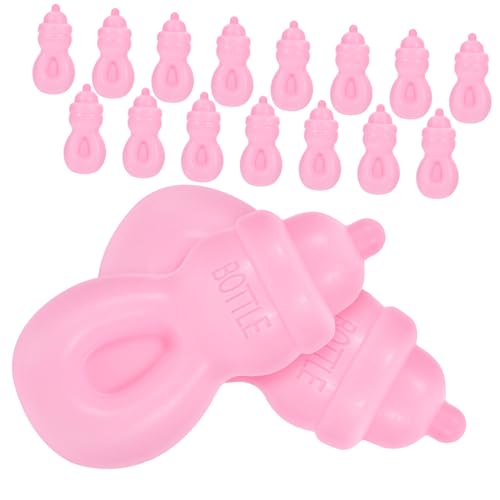 Milisten 20 Stück Flaschenspielzeugzubehör spielzeuge Babygeschenk puppenaugen Saftflaschen für Babypuppen Werkzeug zum Füttern von Kindern Plastik Rosa Milisten 20 Stück Flaschenspielzeugzubehör spielzeuge Babygeschenk puppenaugen Saftflaschen für Babypuppen Werkzeug zum Füttern von Kindern Plastik Rosa von Milisten
