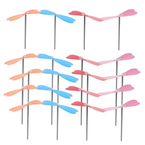 Milisten 20 Stück Fliegende Bambuslibelle Handhubschrauber Flugspielzeug Fliegende Libelle Propeller Einfaches Flugspielzeug Handhubschrauber Propeller Milisten 20 Stück Fliegende Bambuslibelle Handhubschrauber Flugspielzeug Fliegende Libelle Propeller Einfaches Flugspielzeug Handhubschrauber Propeller von Milisten