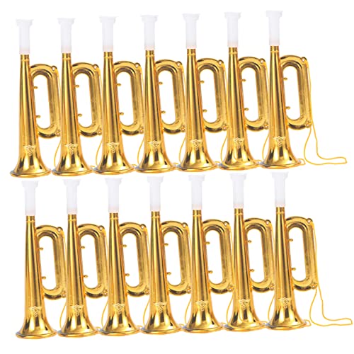 Milisten 20 Stück Goldenes Horn musikalische Trompetenspielzeuge musikalisches für Trompetenspielzeug für für Trompeteninstrumente Plastik Milisten 20 Stück Goldenes Horn musikalische Trompetenspielzeuge musikalisches für Trompetenspielzeug für für Trompeteninstrumente Plastik von Milisten