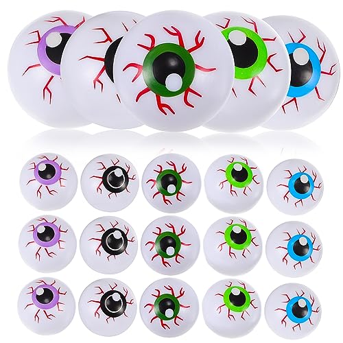 Milisten 20 Stück Halloween Augen Gruselige Kunststoffaugen Bunte Fake Eyeballs für Halloween Dekoration und Party Sicher und Realistisch Milisten 20 Stück Halloween Augen Gruselige Kunststoffaugen Bunte Fake Eyeballs für Halloween Dekoration und Party Sicher und Realistisch von Milisten