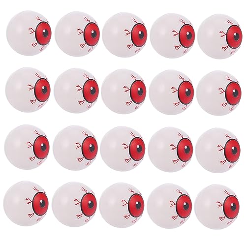 Milisten 20 Stück Halloween Deko Gruselige Blutige Augen Kugeln Realistische Plastik Eyeballs für Horror Partys Schreckspielzeug für Halloween Basteln und Party Dekoration Milisten 20 Stück Halloween Deko Gruselige Blutige Augen Kugeln Realistische Plastik Eyeballs für Horror Partys Schreckspielzeug für Halloween Basteln und Party Dekoration von Milisten