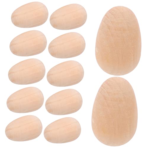 Milisten 20 Stück Holzimitat Eier für Ostern DIY Holzeier Dekorative Simulationseier für Bastelprojekte Realistische Eier für Dekoration und Milisten 20 Stück Holzimitat Eier für Ostern DIY Holzeier Dekorative Simulationseier für Bastelprojekte Realistische Eier für Dekoration und von Milisten