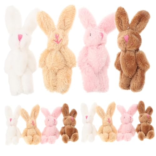 Milisten 20 Stück Kaninchenpuppe Hasenpuppe weiche kleine Plüschtiere kleines Kaninchen Hase Plüschpuppe Hasenplüsch für Kaninchen Mini -Kaninchen kurzer Plüsch Milisten 20 Stück Kaninchenpuppe Hasenpuppe weiche kleine Plüschtiere kleines Kaninchen Hase Plüschpuppe Hasenplüsch für Kaninchen Mini -Kaninchen kurzer Plüsch von Milisten