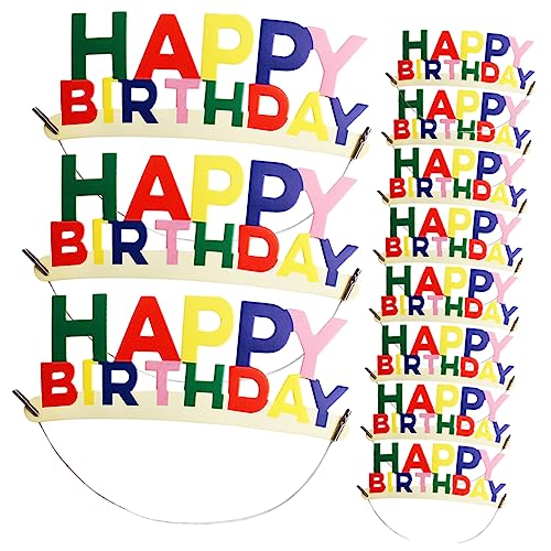 Milisten 20 Stück Kindergeburtstagshüte Papierhüte für Kindergeburtstagsfeiern Happy Birthday Haarband Festliche Partyhüte für Jungen Milisten 20 Stück Kindergeburtstagshüte Papierhüte für Kindergeburtstagsfeiern Happy Birthday Haarband Festliche Partyhüte für Jungen von Milisten