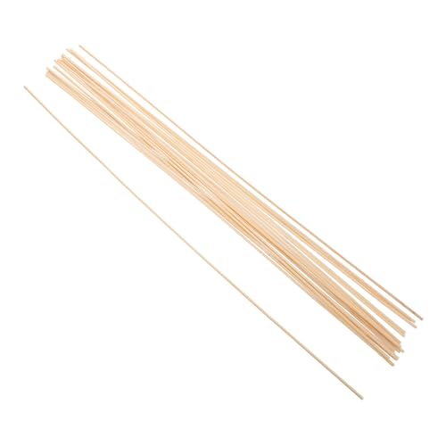 Milisten 20 Stück Machen Sie Bambusstreifen Mit Drachen Bambusstangen Für Handwerk Vogelkäfer -rahmenstöcke Kite-Making-bambusstöcke Kite-unterstützungsmaterialien Kiteszubehör Beige von Milisten
