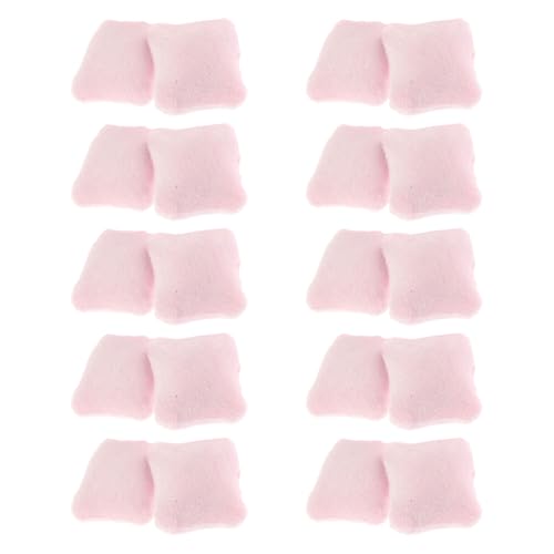 Milisten 20 Stück Maßstab Puppenhaus Dekokissen Weiche Miniatur Sofakissen für Puppenmöbel Realistische Mini Kissen für Miniatur Haus Dekoration Milisten 20 Stück Maßstab Puppenhaus Dekokissen Weiche Miniatur Sofakissen für Puppenmöbel Realistische Mini Kissen für Miniatur Haus Dekoration von Milisten