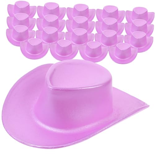 Milisten 20 Stück Mini-Cowboyhut Mini-Hut Mini-Westernkappen winzig Cowgirl-Hut rosa Cowgirlhut aus kindergeschenk doll Accessories Mall-Hut Miniatur-Puppenhut Violett Milisten 20 Stück Mini-Cowboyhut Mini-Hut Mini-Westernkappen winzig Cowgirl-Hut rosa Cowgirlhut aus kindergeschenk doll Accessories Mall-Hut Miniatur-Puppenhut Violett von Milisten