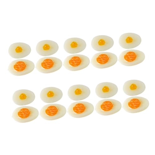 Milisten 20 Stück Mini Eier Eier Miniatur Ei Gefälschte Eier Imitationseier Ei Simulation Gourmet Eier Eier Simulation Mini Halb Ei Modell Miniatur Hauszubehör Milisten 20 Stück Mini Eier Eier Miniatur Ei Gefälschte Eier Imitationseier Ei Simulation Gourmet Eier Eier Simulation Mini Halb Ei Modell Miniatur Hauszubehör von Milisten