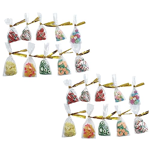 Milisten 20 Stück Mini -Essensspielszene Mini-Essen Mini -Essen für Dessertspielzeug für Minihaus Food Mini Essen im Mini-Puppenhaus Spielhaus Obstdekor Polymer-Ton Milisten 20 Stück Mini -Essensspielszene Mini-Essen Mini -Essen für Dessertspielzeug für Minihaus Food Mini Essen im Mini-Puppenhaus Spielhaus Obstdekor Polymer-Ton von Milisten