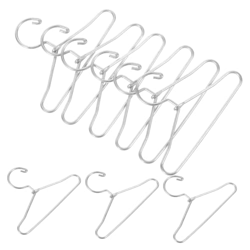 Milisten 20 Stück Mini -Hanger -Modell Puppenkleiderbügel winzige Hausaufhänger Mini-Kleiderbügel-Dekore Miniatur-Kleiderbügel aus Metall Puppenhaus-Miniatur-Kleiderbügel Eisen Milisten 20 Stück Mini -Hanger -Modell Puppenkleiderbügel winzige Hausaufhänger Mini-Kleiderbügel-Dekore Miniatur-Kleiderbügel aus Metall Puppenhaus-Miniatur-Kleiderbügel Eisen von Milisten