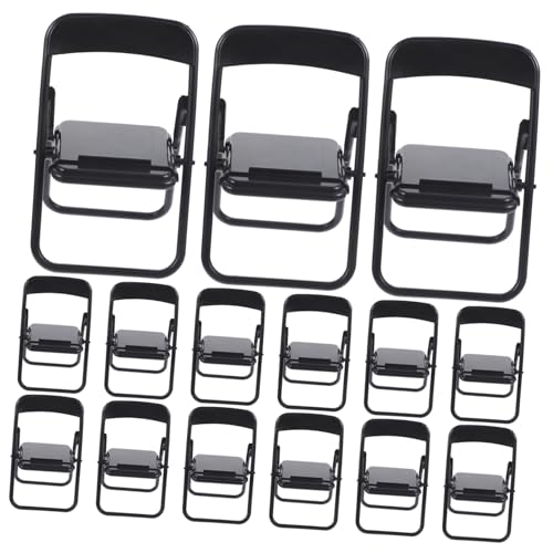 Milisten 20 Stück Mini Hausstuhl Modellpuppe Mini Spielzeugstuhl Dekorativer Kleiner Stuhl Für Realistisch Winzig Erstellen Sie Miniaturstühle Für Sitzdekor Mikro Mini Stühle von Milisten