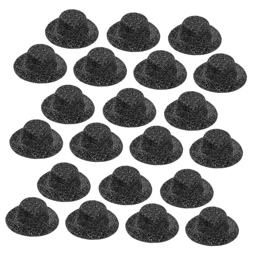 Milisten 20 Stück Mini Hüte Mini Jazzhüte Zum Basteln Strohpuppe Dekoriert Gehäkelt Winzige Jazzhut Szene Polyester Süßes Hutmaterial Kinderspielzeughüte Für Stofftiere Schwarzer Milisten 20 Stück Mini Hüte Mini Jazzhüte Zum Basteln Strohpuppe Dekoriert Gehäkelt Winzige Jazzhut Szene Polyester Süßes Hutmaterial Kinderspielzeughüte Für Stofftiere Schwarzer von Milisten