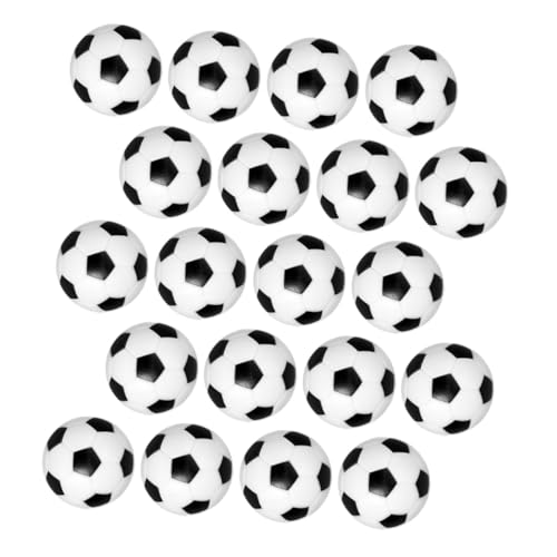 Milisten 20 Stück Mini Tischfußball Bälle Resin Ersatzbälle für Tischfußball Stabil und Langlebig für Erwachsene und Partyspiele Milisten 20 Stück Mini Tischfußball Bälle Resin Ersatzbälle für Tischfußball Stabil und Langlebig für Erwachsene und Partyspiele von Milisten