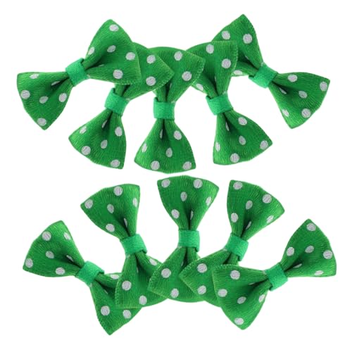 Milisten 20 Stück Mini -fliegepuppe Irische Partykrawatte Dollhouse Bowtie Toy Miniatur -Bowtie -Modell Tell Dir Vor, Zu Mini Bowtie Charm Polyester Green Milisten 20 Stück Mini -fliegepuppe Irische Partykrawatte Dollhouse Bowtie Toy Miniatur -Bowtie -Modell Tell Dir Vor, Zu Mini Bowtie Charm Polyester Green von Milisten