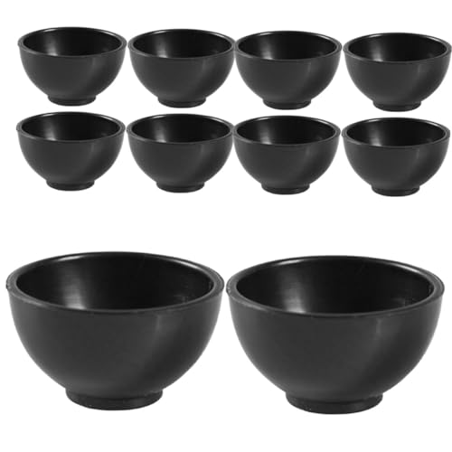 Milisten 20 Stück Mini-simulationsschüssel Zubehör Zerschmettert Klein Schüsseln Mini -schüssel Küche So Tun, Als Ob Sie Mini Hausgericht Puppenschale Plastik Black Milisten 20 Stück Mini-simulationsschüssel Zubehör Zerschmettert Klein Schüsseln Mini -schüssel Küche So Tun, Als Ob Sie Mini Hausgericht Puppenschale Plastik Black von Milisten