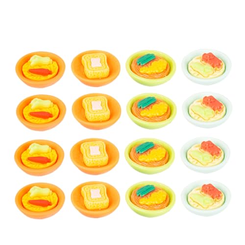 Milisten 20 Stück Miniatur Japanische Snacks Teiliges Realistische Snack Dekoration für Puppenhaus Mini Küche Farbiges Asiatisches Essen für DIY Projekte Tisch Dekoration von Milisten