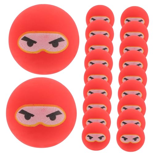 Milisten 20 Stück Ninja springender Ball prallen Geburtstag hupfball für outdoor- für Hüpfball-Partygeschenke für Hüpfbälle Partygeschenke Gummi rot Milisten 20 Stück Ninja springender Ball prallen Geburtstag hupfball für outdoor- für Hüpfball-Partygeschenke für Hüpfbälle Partygeschenke Gummi rot von Milisten