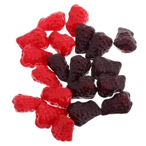 Milisten 20 Stück Obst-Modell Deko Gefälschte Himbeeren Obst Simulieren Wintersimulationsfrucht Künstliches Obstzubehör Gefälschte Beere Kunstobst Aus Der Küche Künstliche Früchte Plastik Milisten 20 Stück Obst-Modell Deko Gefälschte Himbeeren Obst Simulieren Wintersimulationsfrucht Künstliches Obstzubehör Gefälschte Beere Kunstobst Aus Der Küche Künstliche Früchte Plastik von Milisten
