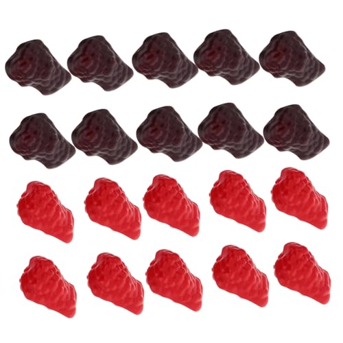 Milisten 20 Stück Obstmodell Himbeeren Heimdekoration Obstspielzeug Simuliertes Obst Künstliches Obst Simuliertes Obst Dekoratives Obst Simulation Obstdekoration Foto Requisite Milisten 20 Stück Obstmodell Himbeeren Heimdekoration Obstspielzeug Simuliertes Obst Künstliches Obst Simuliertes Obst Dekoratives Obst Simulation Obstdekoration Foto Requisite von Milisten